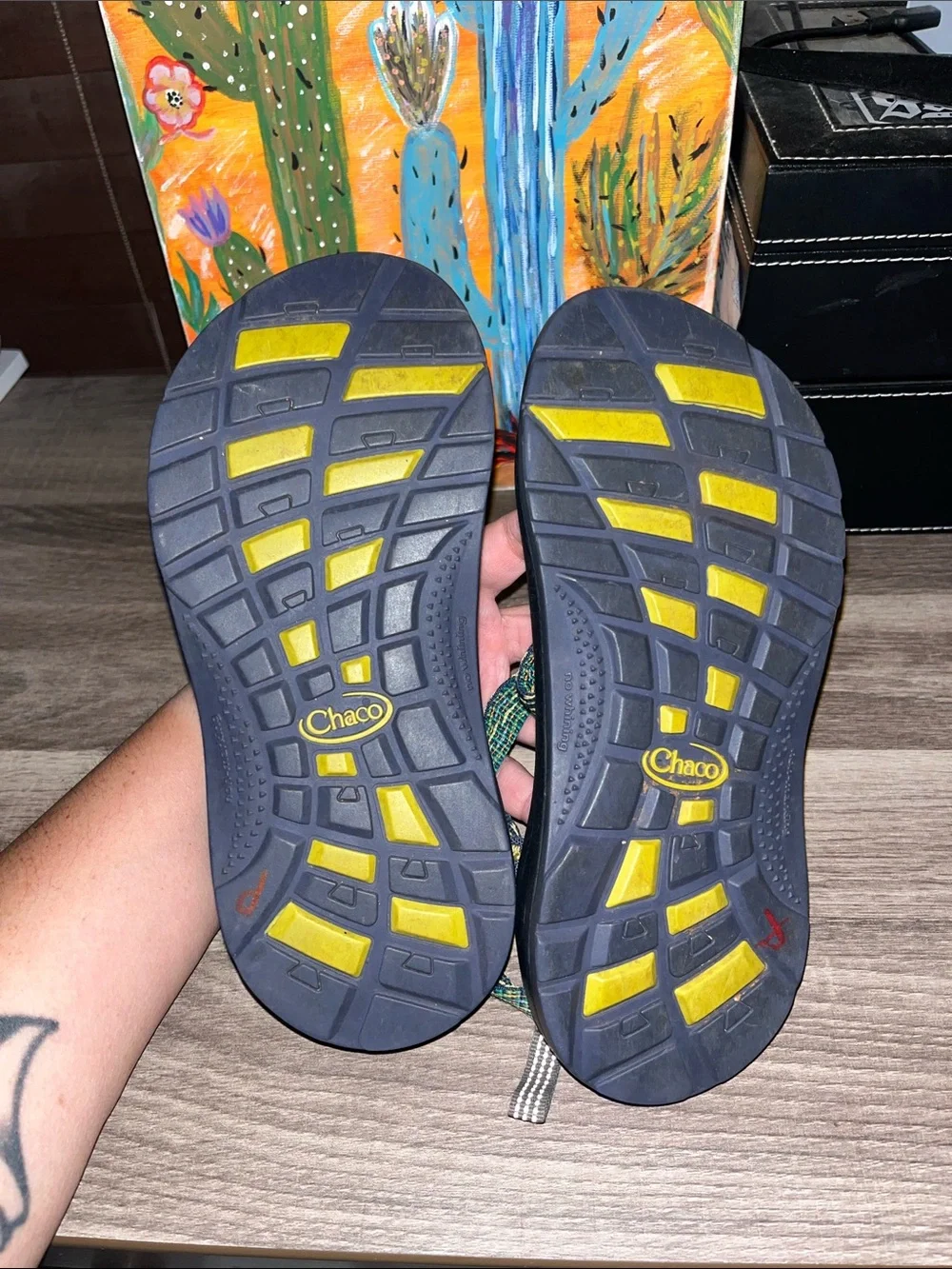 Chaco Kids' Z/1 EcoTread Sandals in a US Youth Size 3